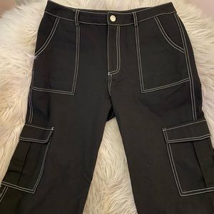 Black tillys cargo pants